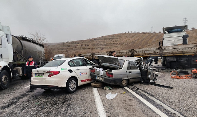 Malatya’da feci kaza: 2 ölü, 2 yaralı