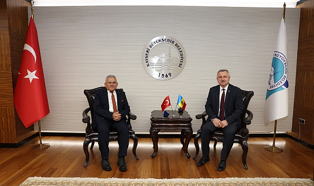 Moldova Ankara Büyükelçisi’nden Başkan Büyükkılıç’a ziyaret