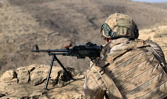 MSB: Irak'ın kuzeyinde 5 terörist etkisiz hale getirildi