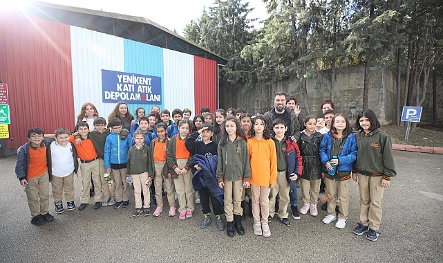 Öğrenciler çevre eğitimini yerinde alıyor