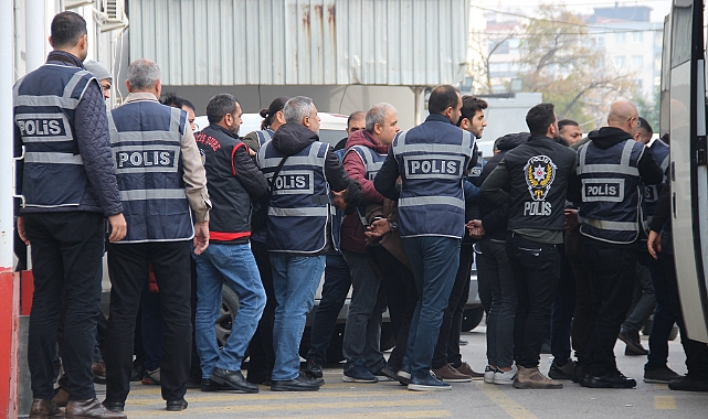 Olaylı maçla ilgili gözaltına alınan şüpheliler adliyeye sevk edildi