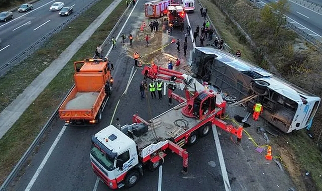Otobüs faciasında sürücü tutuklandı