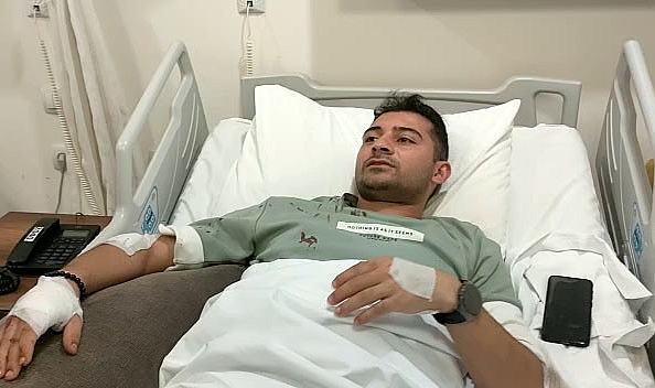 Patlamada yaralandı, hasta yatağında anlattı