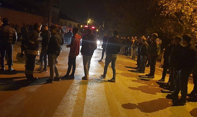 Patlayan trafo mahalleliye büyük panik yaşattı