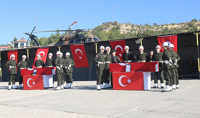 Pençe-Şimşek şehitleri son yolculuğuna uğurlandı