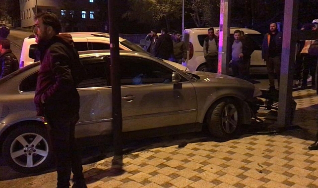 Polisten kaçan ehliyetsiz sürücü ortalığı birbirine kattı
