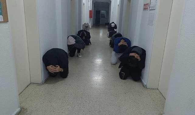 Tatbikat gerçeğini aratmadı