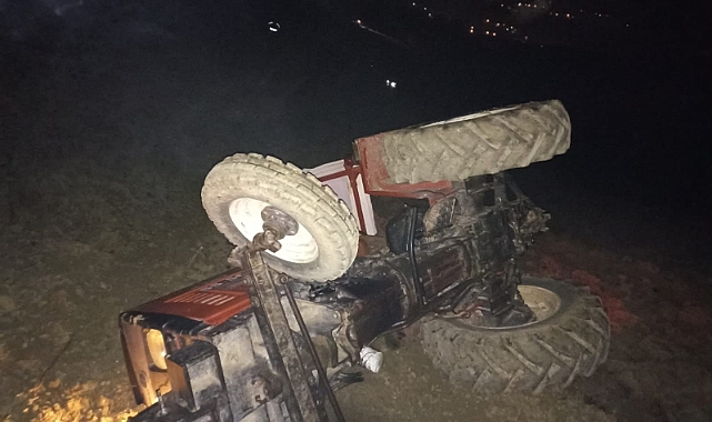 Traktörün altında kalan yaşlı adam hayatını kaybetti