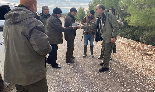 Tüm avcılar denetimden geçirildi