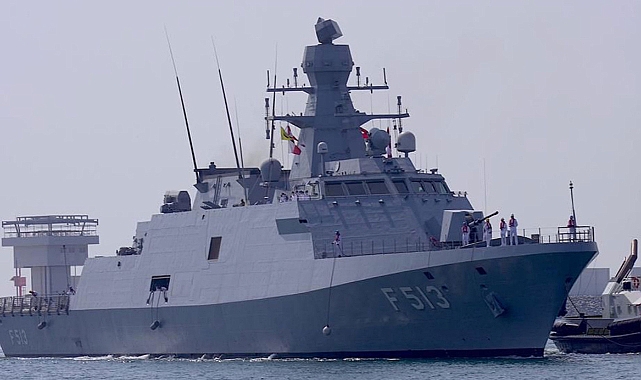 Türk askeri gemisi, Dünya Kupası için Katar'da