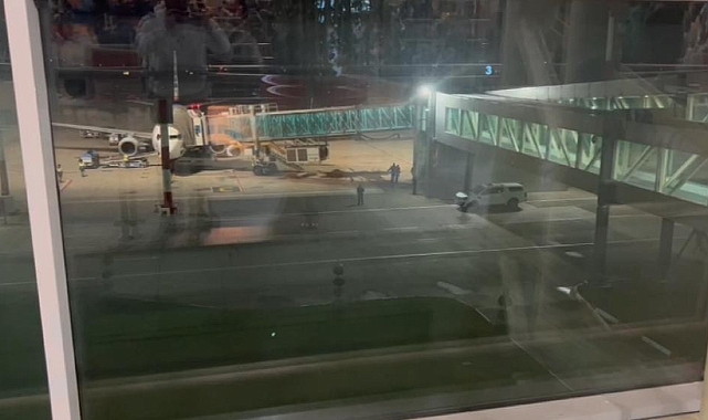 Uçakta bomba alarmı!