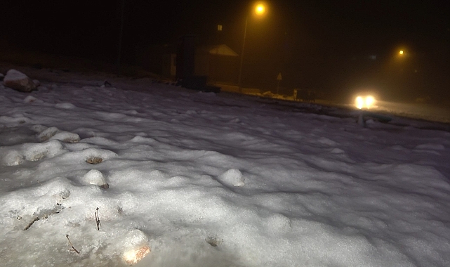 Uludağ'da kar sevinci
