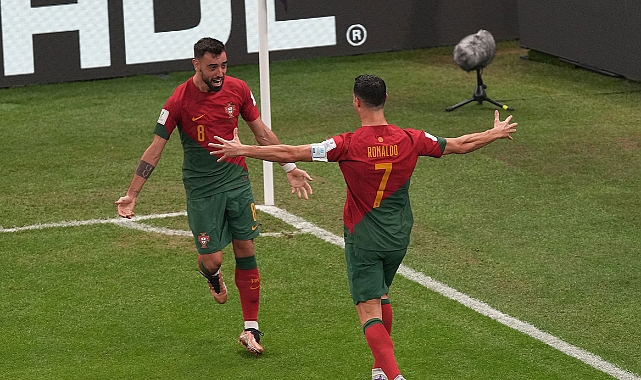 Uruguay'ı 2-0 mağlup eden Portekiz son 16'da