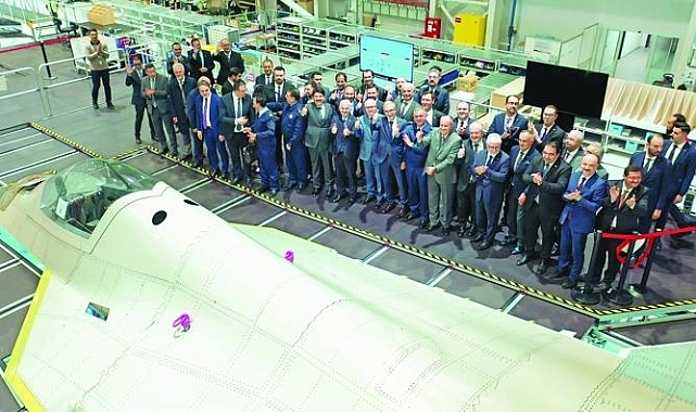 Yerli Muharip Uçak son montaj hattında