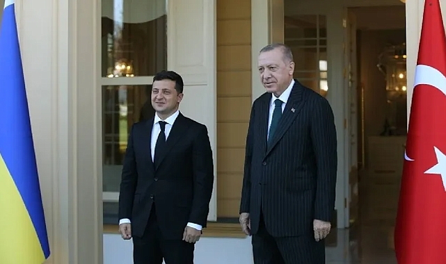 Zelenski'den Cumhurbaşkanı Erdoğan'a teşekkür