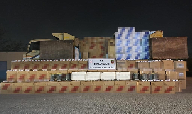 1 milyon liralık kaçak tütün operasyonu