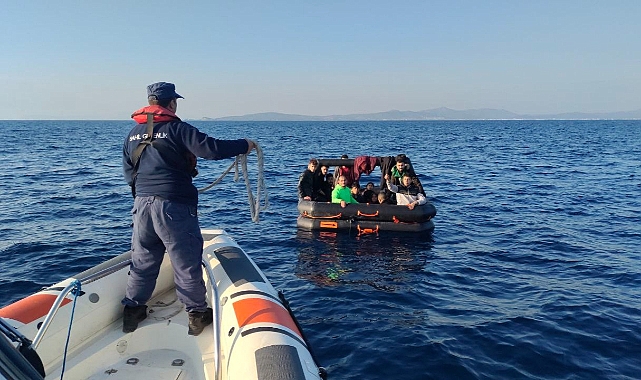 116 düzensiz göçmen kurtarıldı