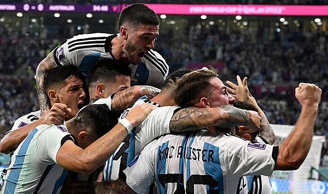 Arjantin, Dünya Kupası'nda çeyrek finale yükseldi