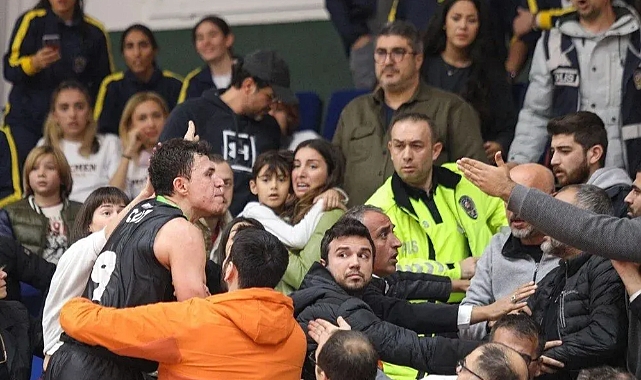Basketbol Süper Ligi'nde olaylı maç