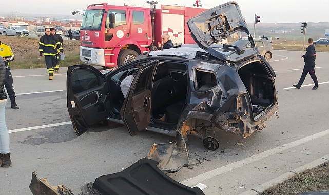 Bu araçtan burunları bile kanamadan çıktılar