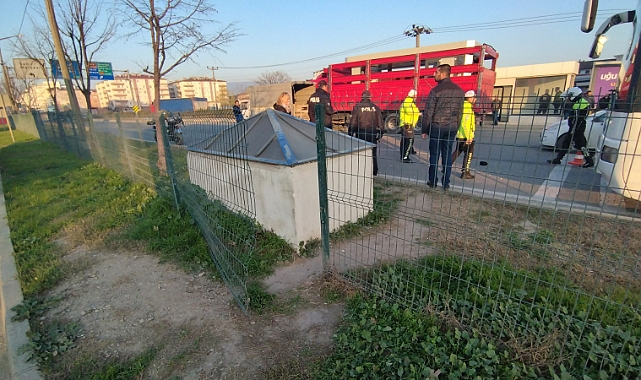 Bursa'da dikkatsiz yayaya otobüs çarptı