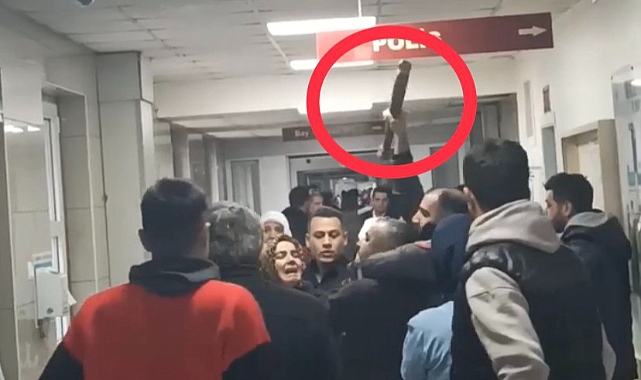 Bursa'da hastane savaş alanına döndü!
