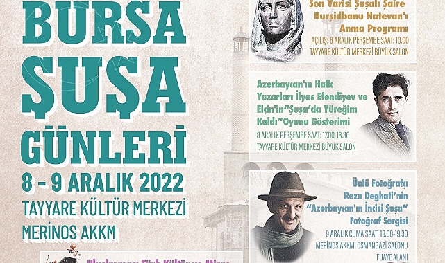 Bursa'da Şuşa Günleri başlıyor