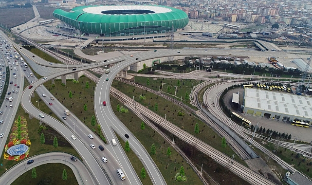Bursa trafiğine koşu düzenlemesi