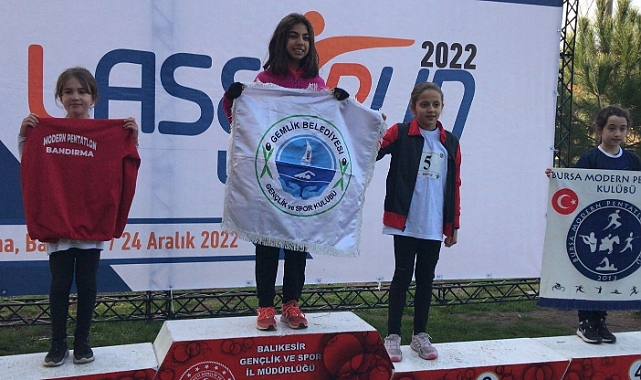 Bursalı gençlerden pentatlonda başarı