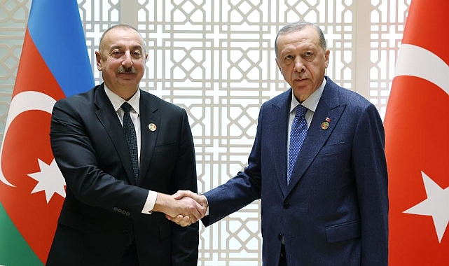 Cumhurbaşkanı Erdoğan, Aliyev ile görüştü
