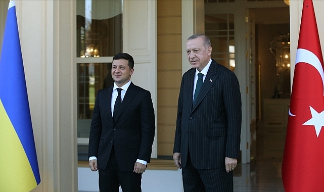 Cumhurbaşkanı Erdoğan, Zelenski ile görüştü