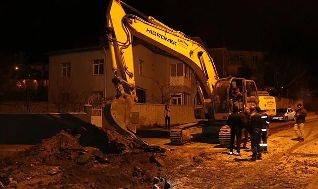 Doğalgaz hattı zarar gördü, kente gaz akışı durduruldu