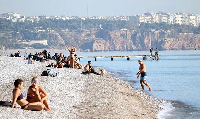 Doğuda kar, güneyde deniz keyfi