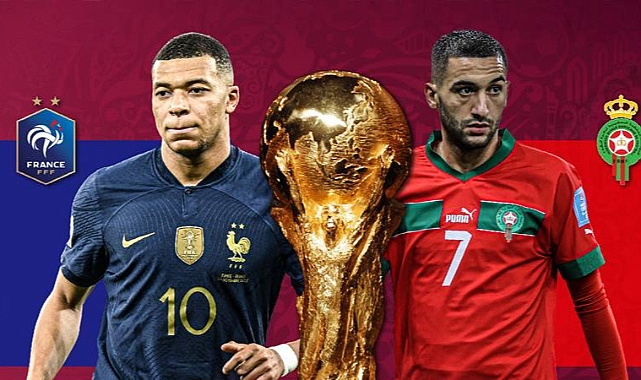 Dünya Kupası'nda ikinci finalist Fransa!