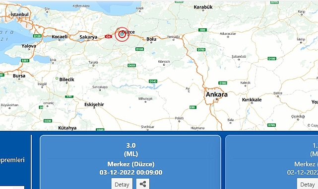Düzce'de artçı sarsıntılar devam ediyor