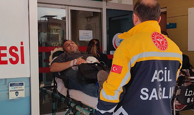 Elini bıçkı makinesine kaptıran işçinin parmakları koptu