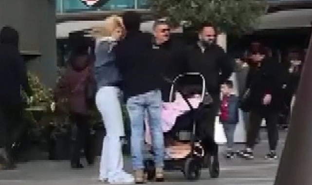 Eşine şiddet uyguladı, çevredekiler tekme tokat dövdü