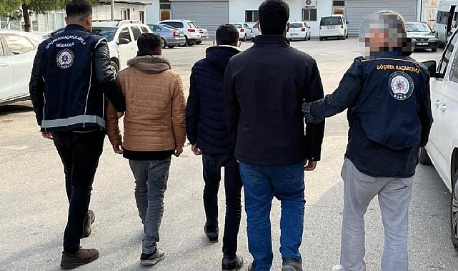 Göçmen kaçakçıları kıskıvrak yakalandı