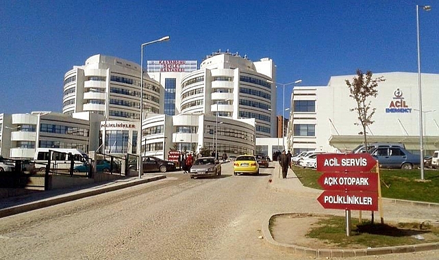 Hastane odasında korkutan yangın