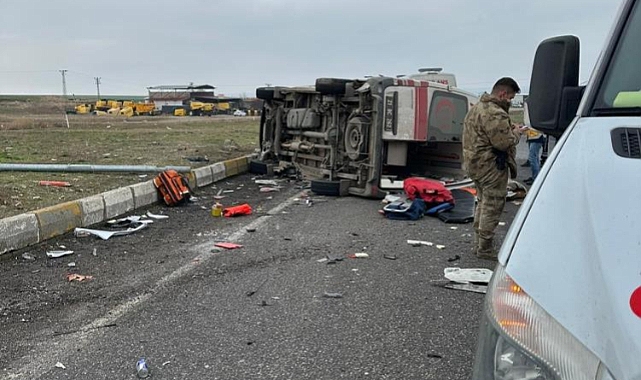 Hastaneye gitmek için bindiği ambulansta can verdi