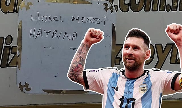 Haydi Messi…  At golü kurtar bu insanları!