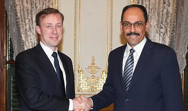 İbrahim Kalın, ABD Güvenlik Danışmanı Sullivan ile görüştü