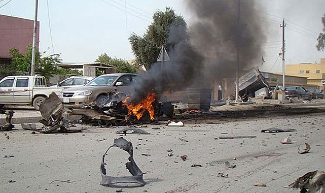 Irak’ta patlama! 8 polis öldü