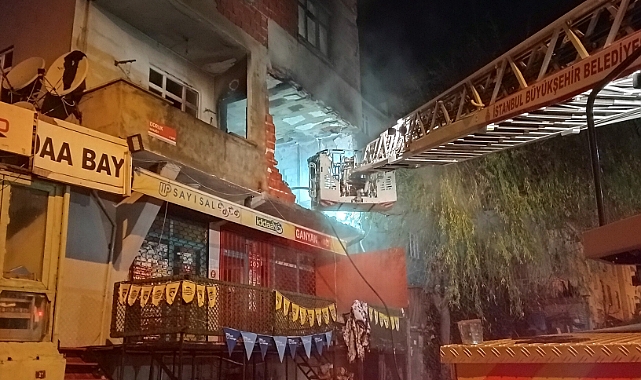 İstanbul'da bir binada patlama: Facianın eşiğinden dönüldü