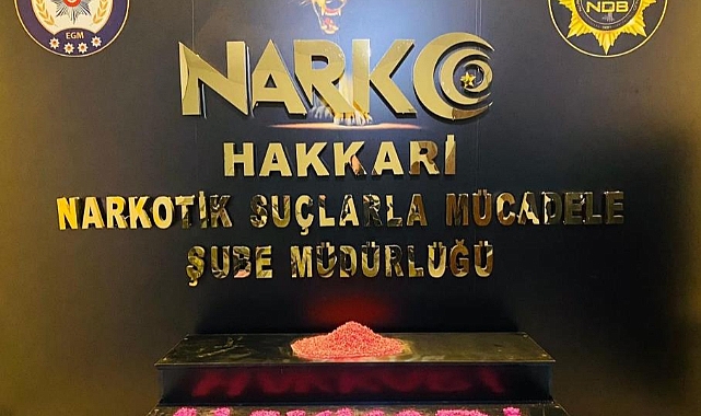 Kargo kolisinde 26 bin uyuşturucu hap ele geçirildi