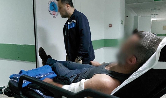 Kavgayı ayırayım derken hastanelik oldu