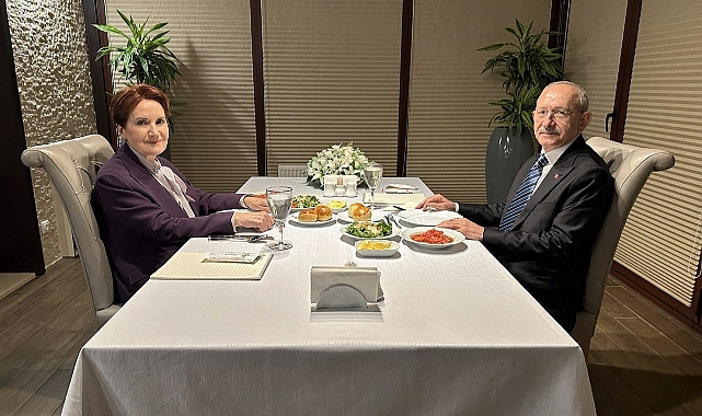 Kemal Kılıçdaroğlu- Meral Akşener görüşmesi başladı