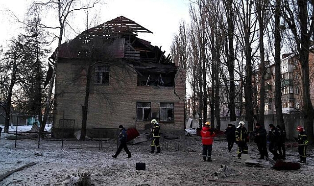 Kiev'de patlama sesleri!