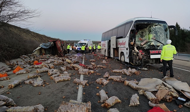 Korkunç kazada otobüs şoförü tutuklandı