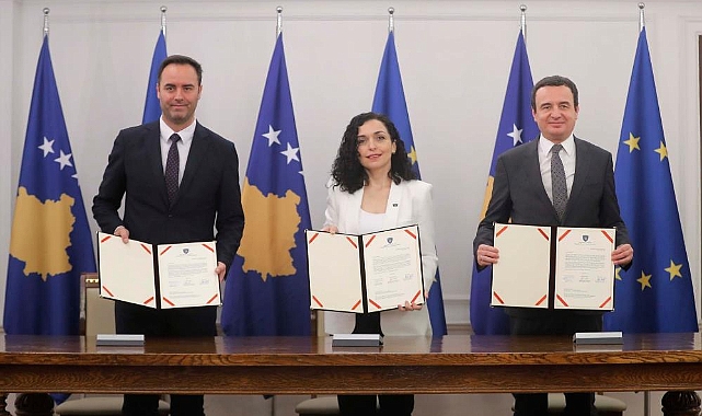 Kosova'dan, AB'ye üyelik başvurusu imzası